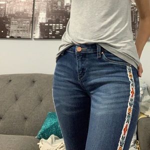 Blank NYC Bead Side Strip Jeans